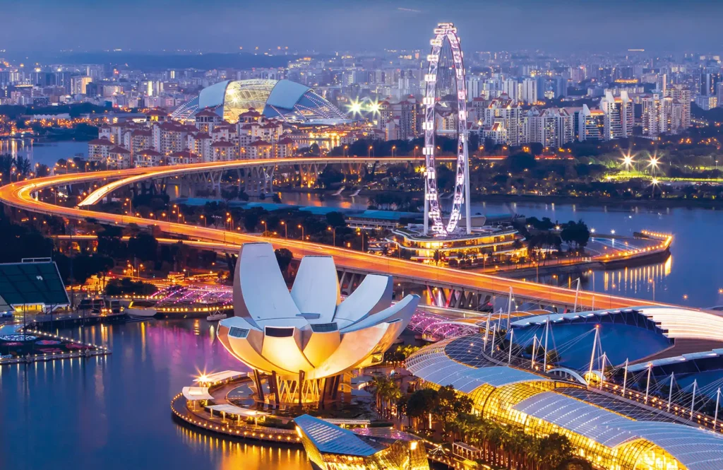 como ir para singapura